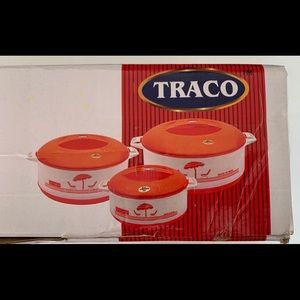 Insulated hot pot- set of three